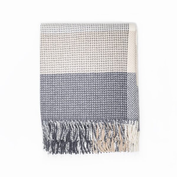 FOXFORD DOWNPATRICK ėriukų vilnos ir kašmyro pledas