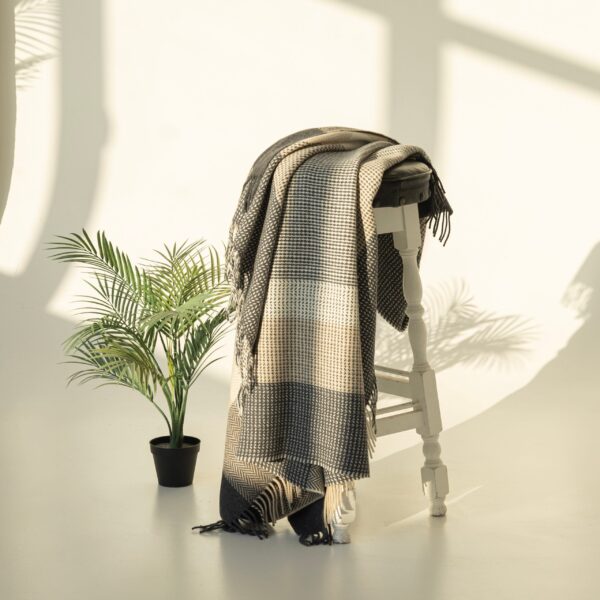 FOXFORD DOWNPATRICK ėriukų vilnos ir kašmyro pledas